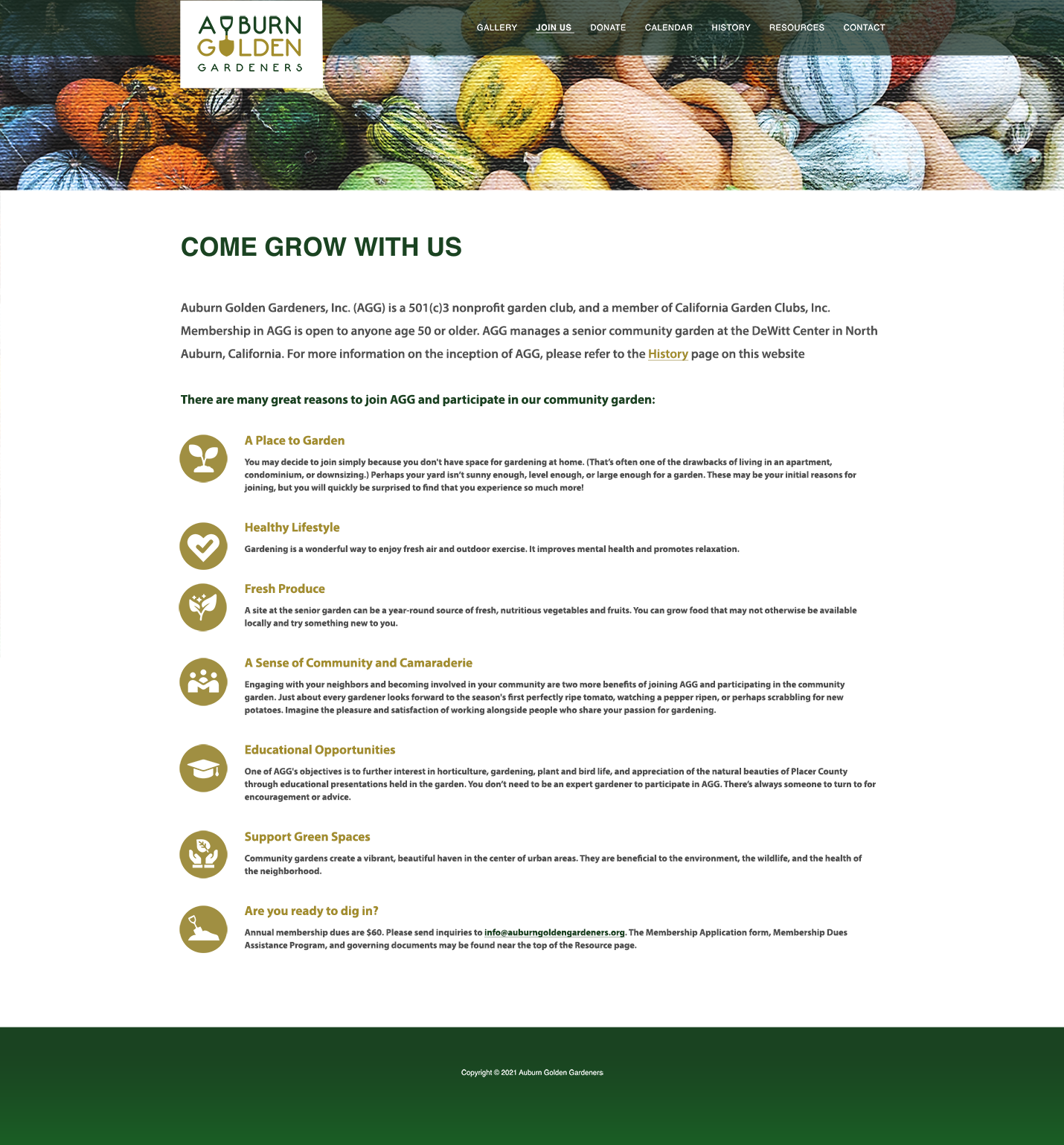 Join Auburn Golden Gardeners